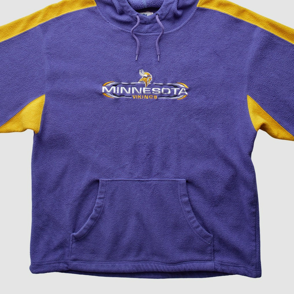 Minnesota Vikings NFL 2000s Hooded Pullover Sweatshirt Purple Vintage | Fanatics