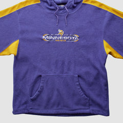 Minnesota Vikings NFL 2000s Hooded Pullover Sweatshirt Purple Vintage | Fanatics