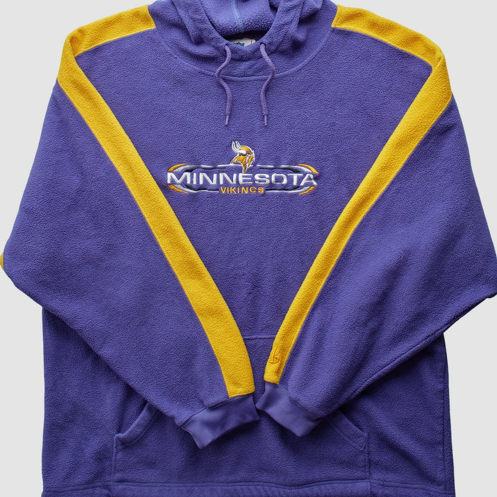 Minnesota Vikings NFL 2000s Hooded Pullover Sweatshirt Purple Vintage | Fanatics