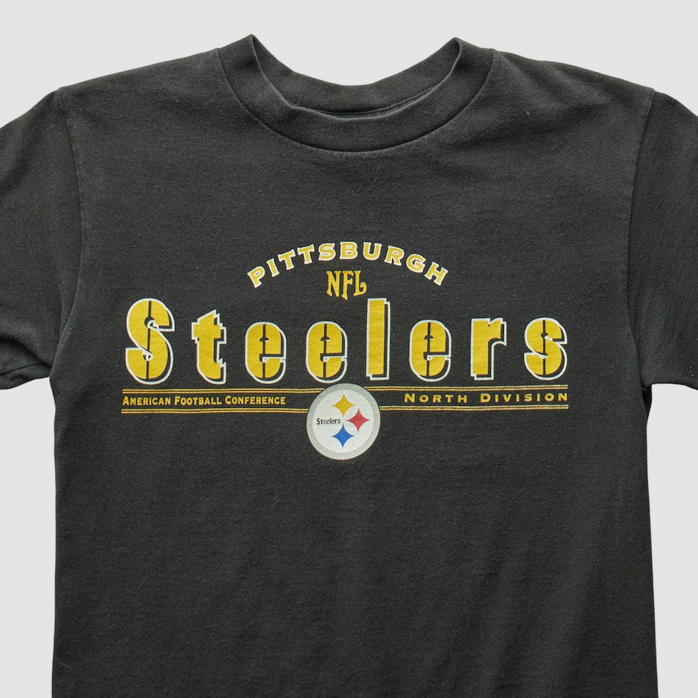 Pittsburgh Steelers 2000s T-shirt Black Vintage | Fanatics