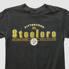 Pittsburgh Steelers 2000s T-shirt Black Vintage | Fanatics