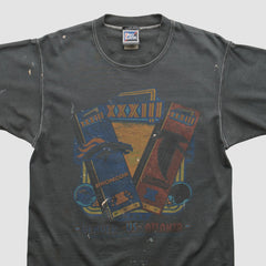 Superbowl XXXIII Pro Player 1999 T-shirt Black Vintage | Fanatics