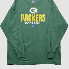 Green Bay Packers NFL 2010s Long Sleeve T-shirt Green Vintage | Fanatics