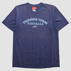 Tennessee Titans Reebok 2000s T-shirt Navy Vintage | Fanatics