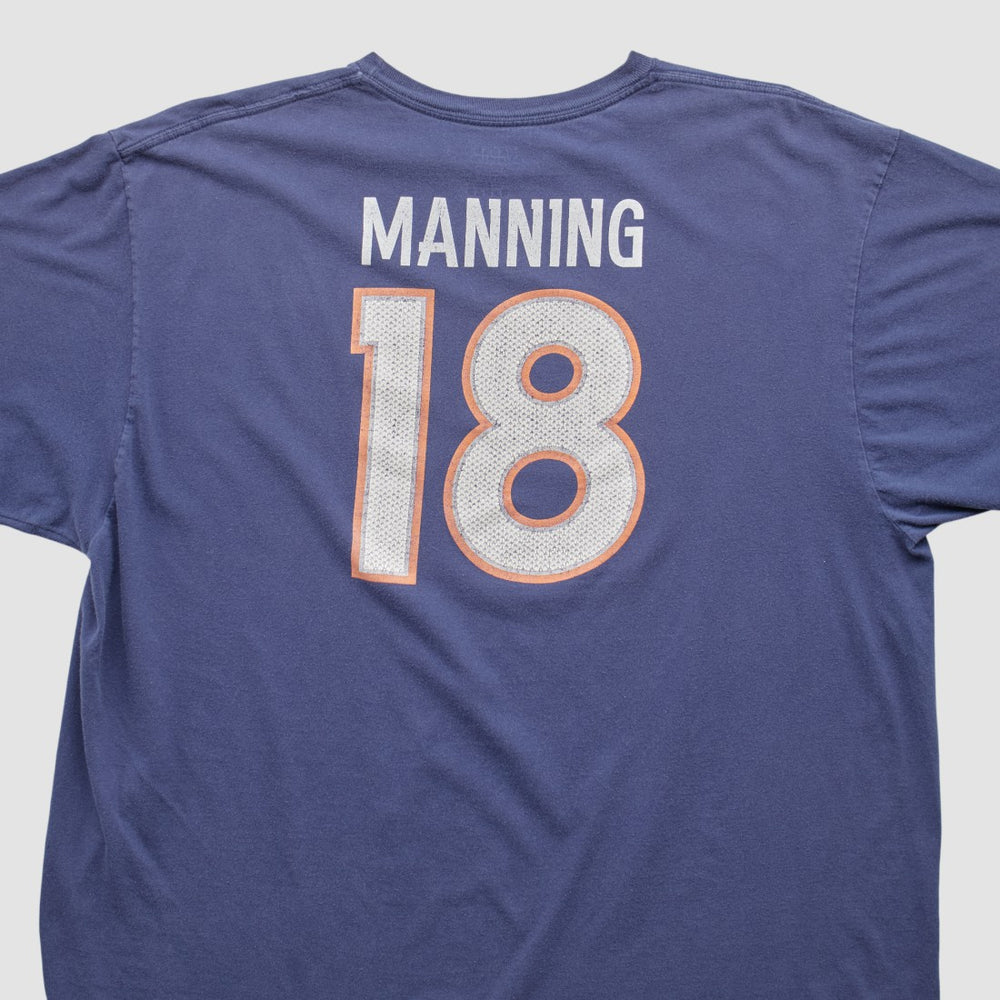 Denver Broncos Reebok 2010s T-shirt Navy Vintage | Fanatics
