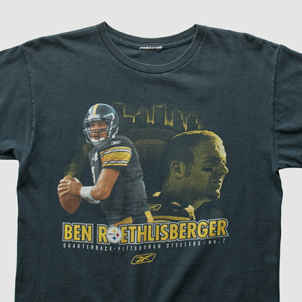 Pittsburgh Steelers Reebok 2000s T-shirt Black Vintage | Fanatics