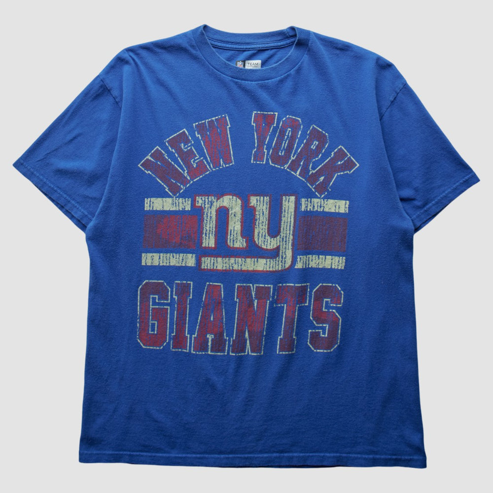 New York Giants NFL 2010s T-shirt Blue Vintage | Fanatics