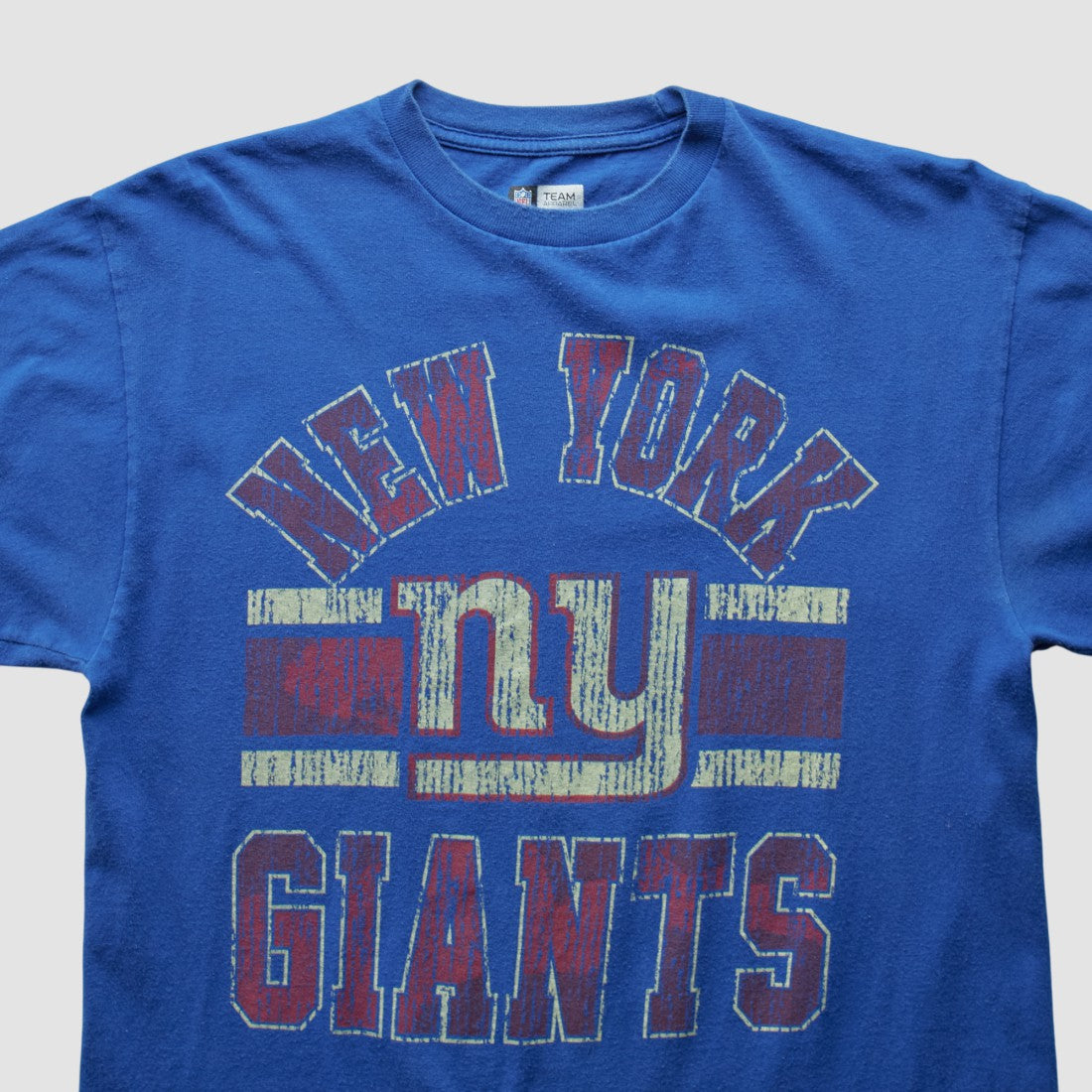 New York Giants NFL 2010s T-shirt Blue Vintage | Fanatics