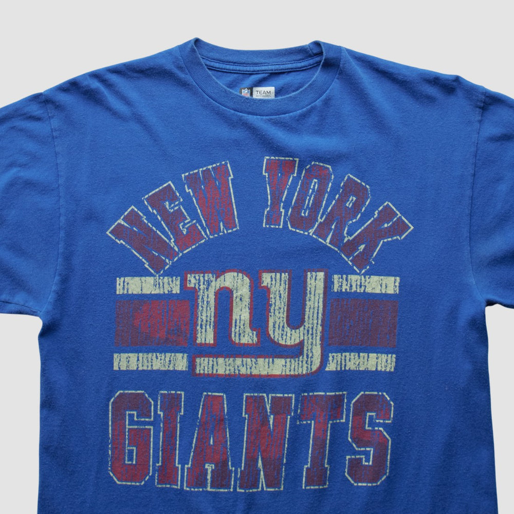 New York Giants NFL 2010s T-shirt Blue Vintage | Fanatics