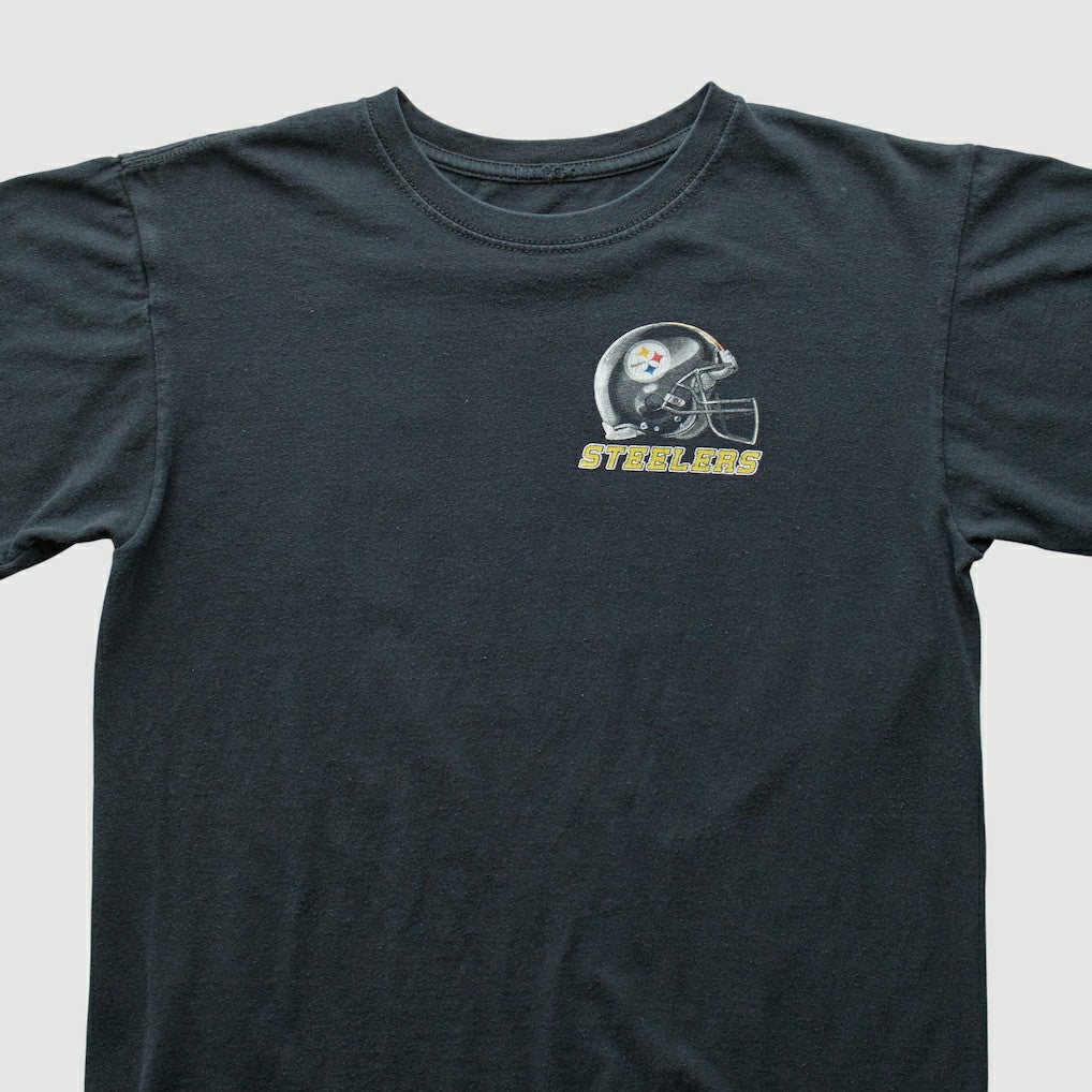 Pittsburgh Steelers 2000s T-shirt Black Vintage | Fanatics