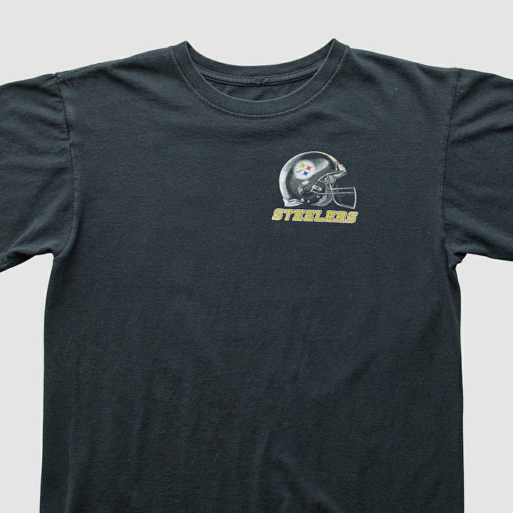 Pittsburgh Steelers 2000s T-shirt Black Vintage | Fanatics