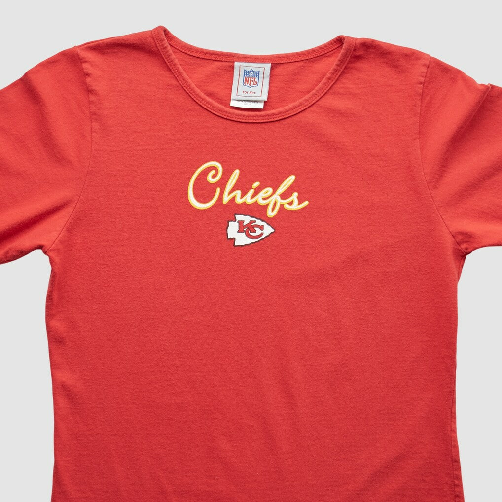 Kansas City Chiefs NFL 2000s Long Sleeve T-shirt Red S Vintage | Fanatics