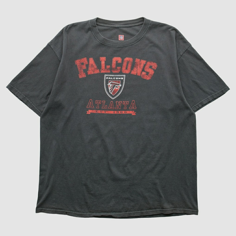 Atlanta Falcons NFL 2000s T-shirt Charcoal Vintage | Fanatics