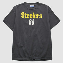 Hines Ward Reebok 2000s T-shirt Black Vintage | Fanatics