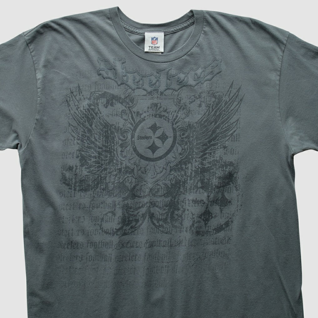 Pittsburgh Steelers NFL 2010s T-shirt Charcoal Vintage | Fanatics