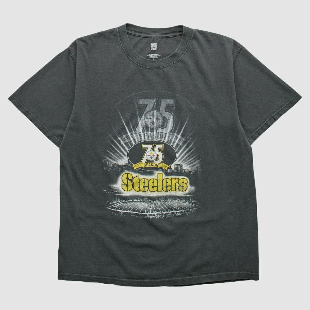 Pittsburgh Steelers 2007 T-shirt Black Vintage | Fanatics