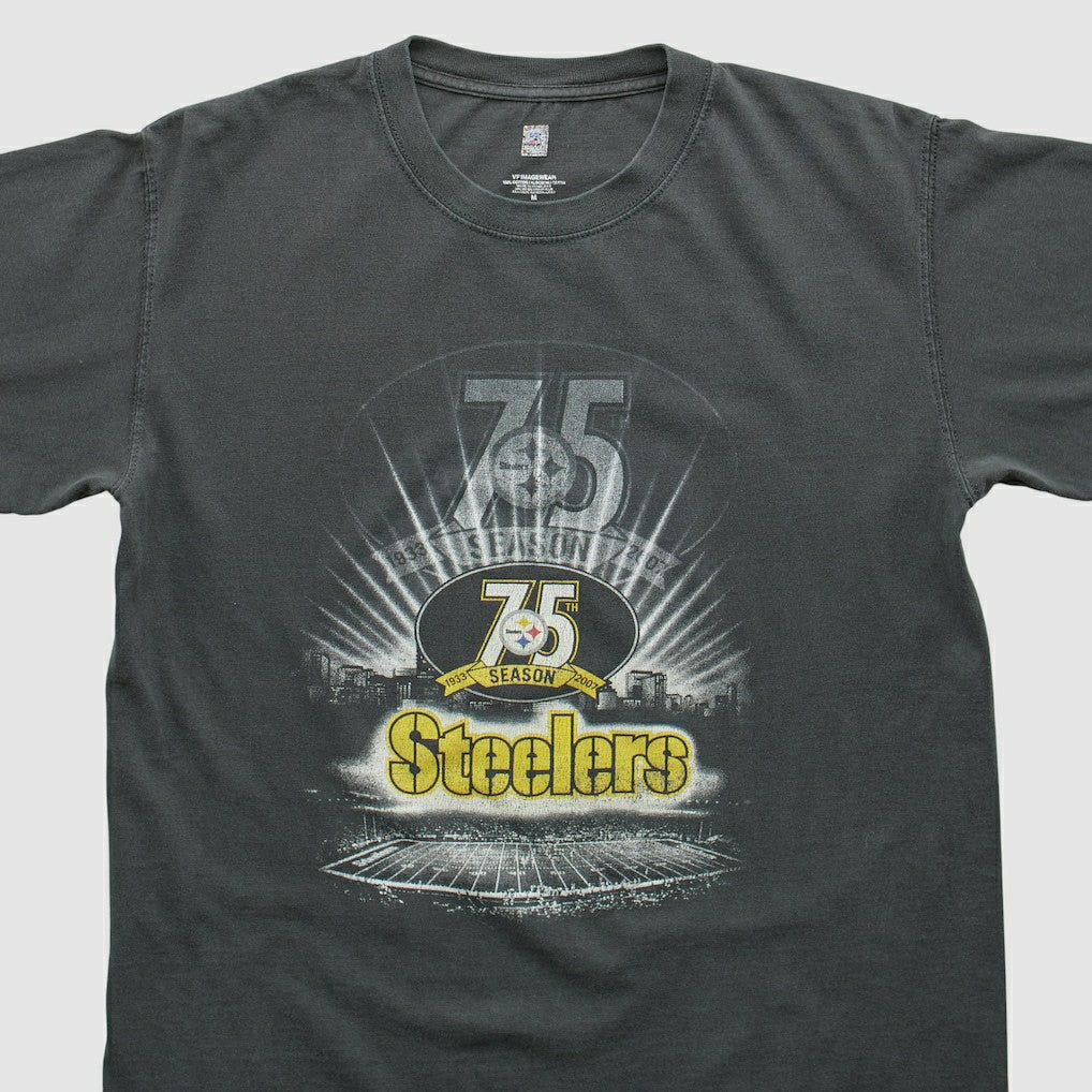 Pittsburgh Steelers 2007 T-shirt Black Vintage | Fanatics