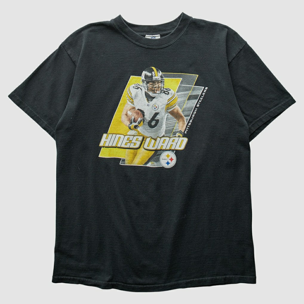 Pittsburgh Steelers 2000s T-shirt Black Vintage | Fanatics
