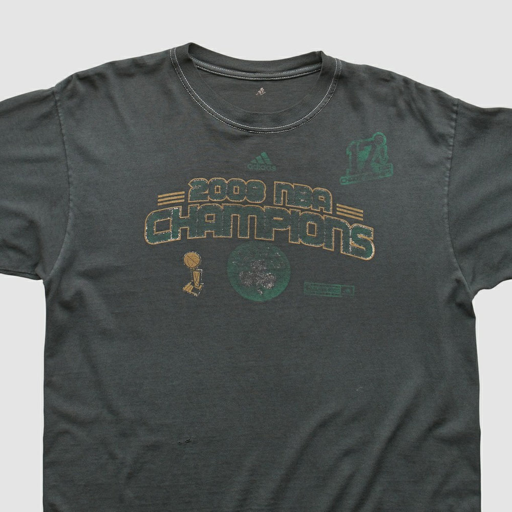 Boston Celtics 2008 T-shirt Charcoal Vintage - NBA