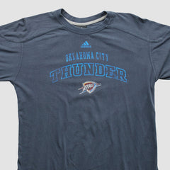 Oklahoma City Thunder 2010s Long Sleeve T-shirt Navy Vintage - NBA