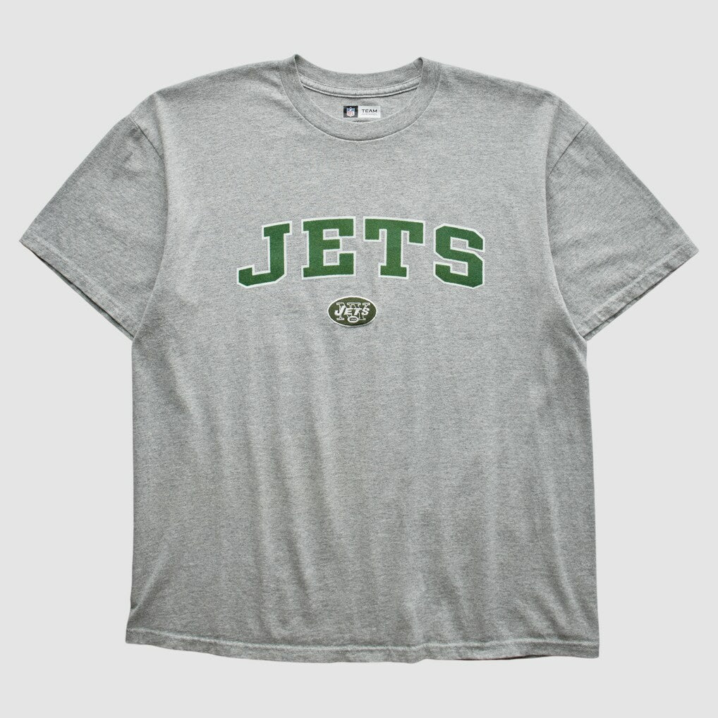 New York Jets 2010s T-shirt Heather Gray Vintage | Fanatics