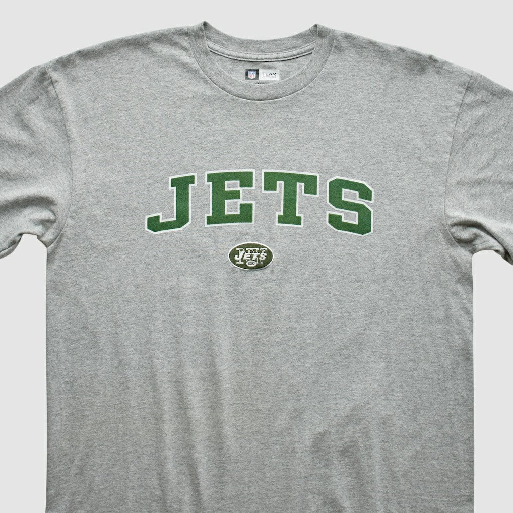 New York Jets 2010s T-shirt Heather Gray Vintage | Fanatics