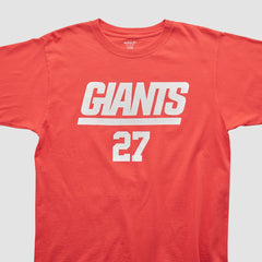 New York Giants Reebok 2010s T-shirt Red Vintage | Fanatics