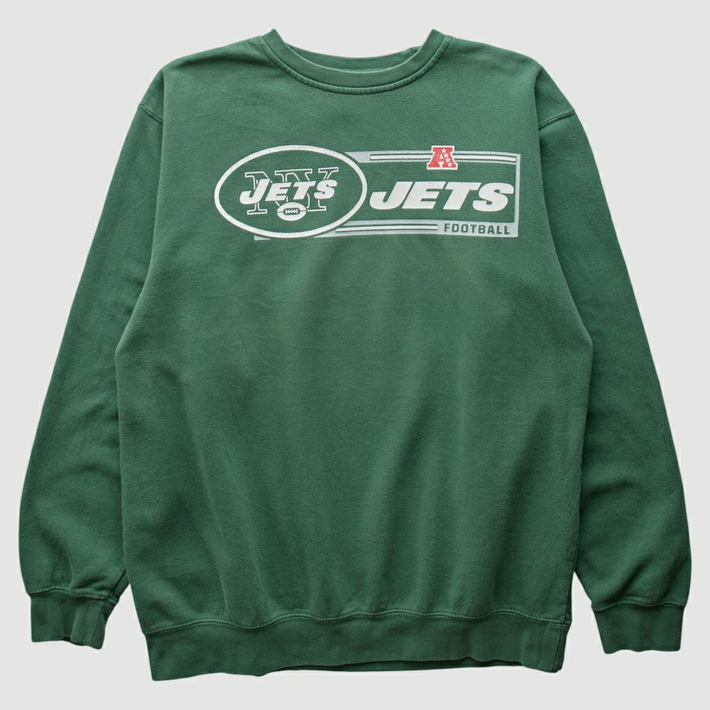 New York Jets NFL 2010s Pullover Sweatshirt Green Vintage | Fanatics