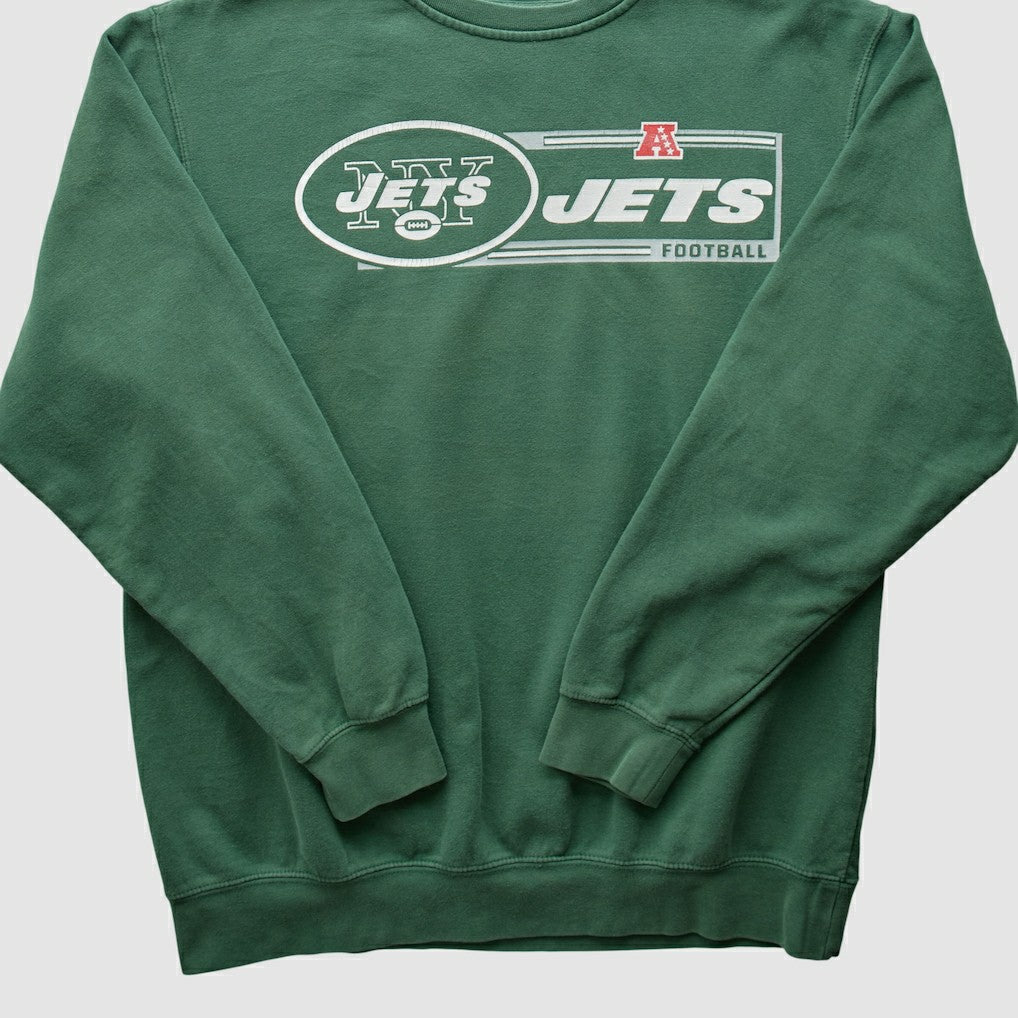 New York Jets NFL 2010s Pullover Sweatshirt Green Vintage | Fanatics