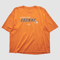 Cleveland Browns Reebok 2000s T-shirt Orange Vintage | Fanatics