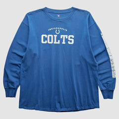 Indianapolis Colts 2000s Long Sleeve T-shirt Blue Vintage | Fanatics