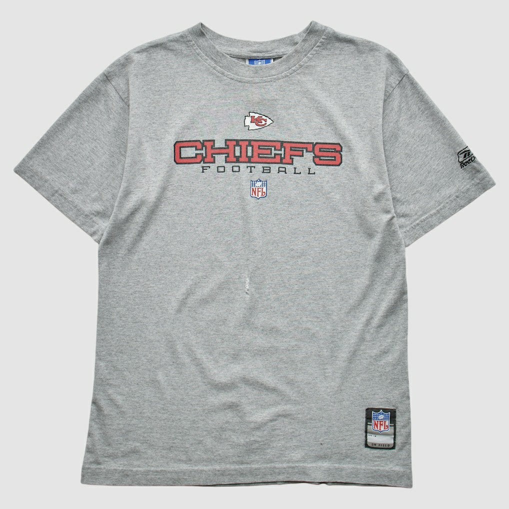 Kansas City Chiefs Reebok 2000s T-shirt Heather Gray Vintage | Fanatics