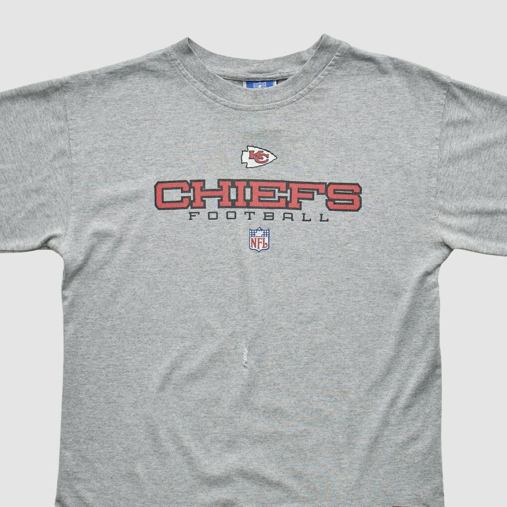 Kansas City Chiefs Reebok 2000s T-shirt Heather Gray Vintage | Fanatics
