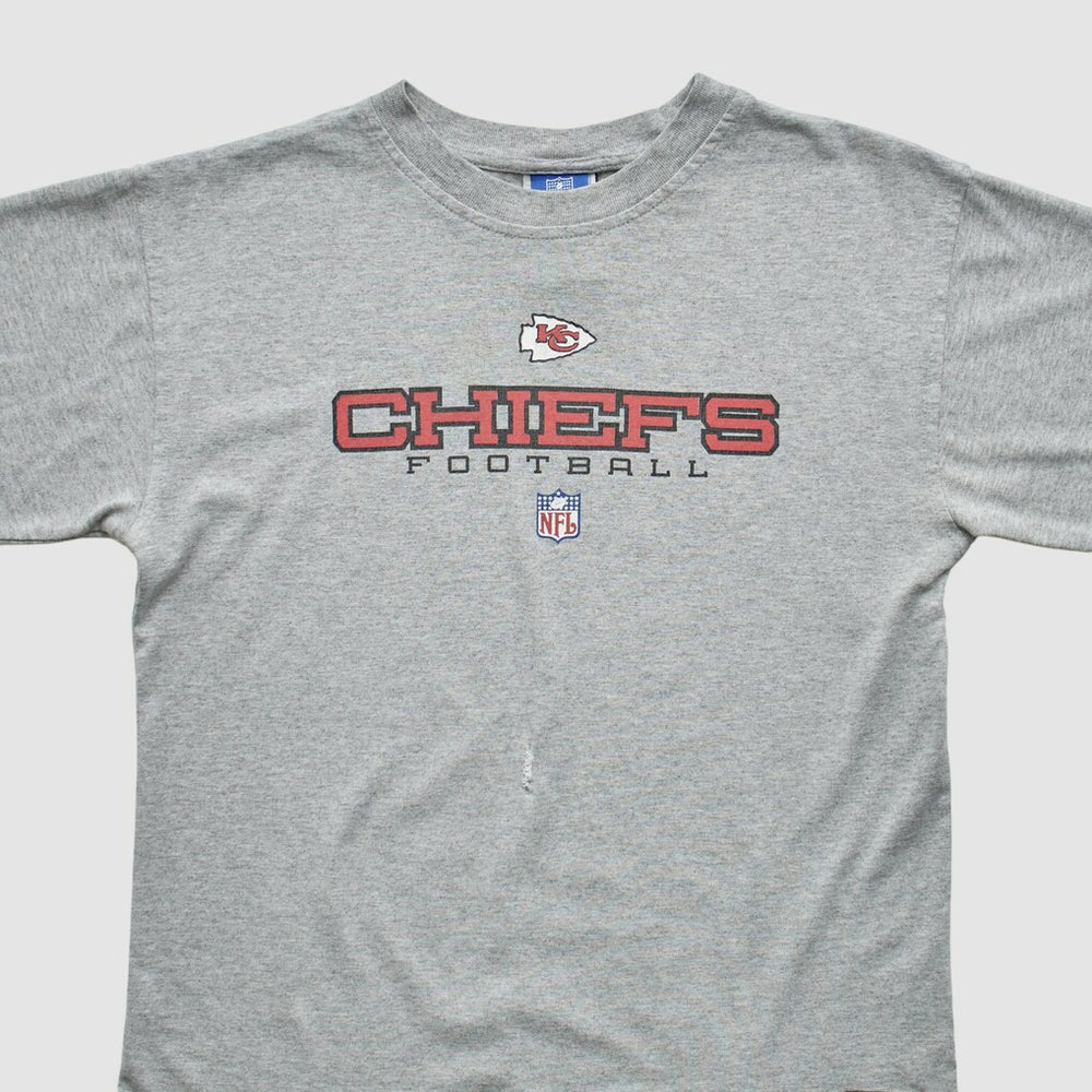 Kansas City Chiefs Reebok 2000s T-shirt Heather Gray Vintage | Fanatics