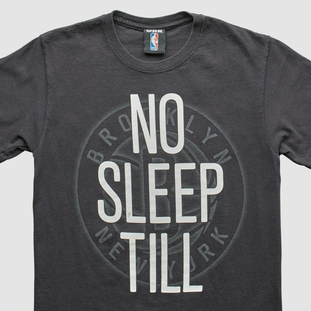 Brooklyn Nets UNK 2012 T-shirt Charcoal Vintage - NBA
