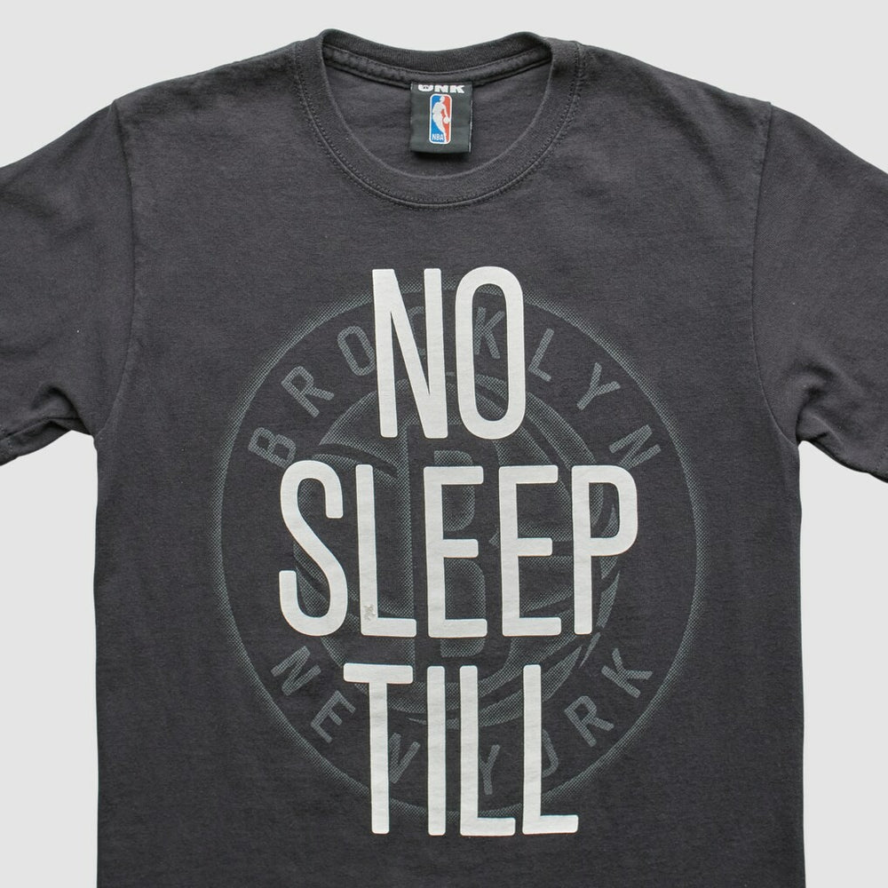 Brooklyn Nets UNK 2012 T-shirt Charcoal Vintage - NBA