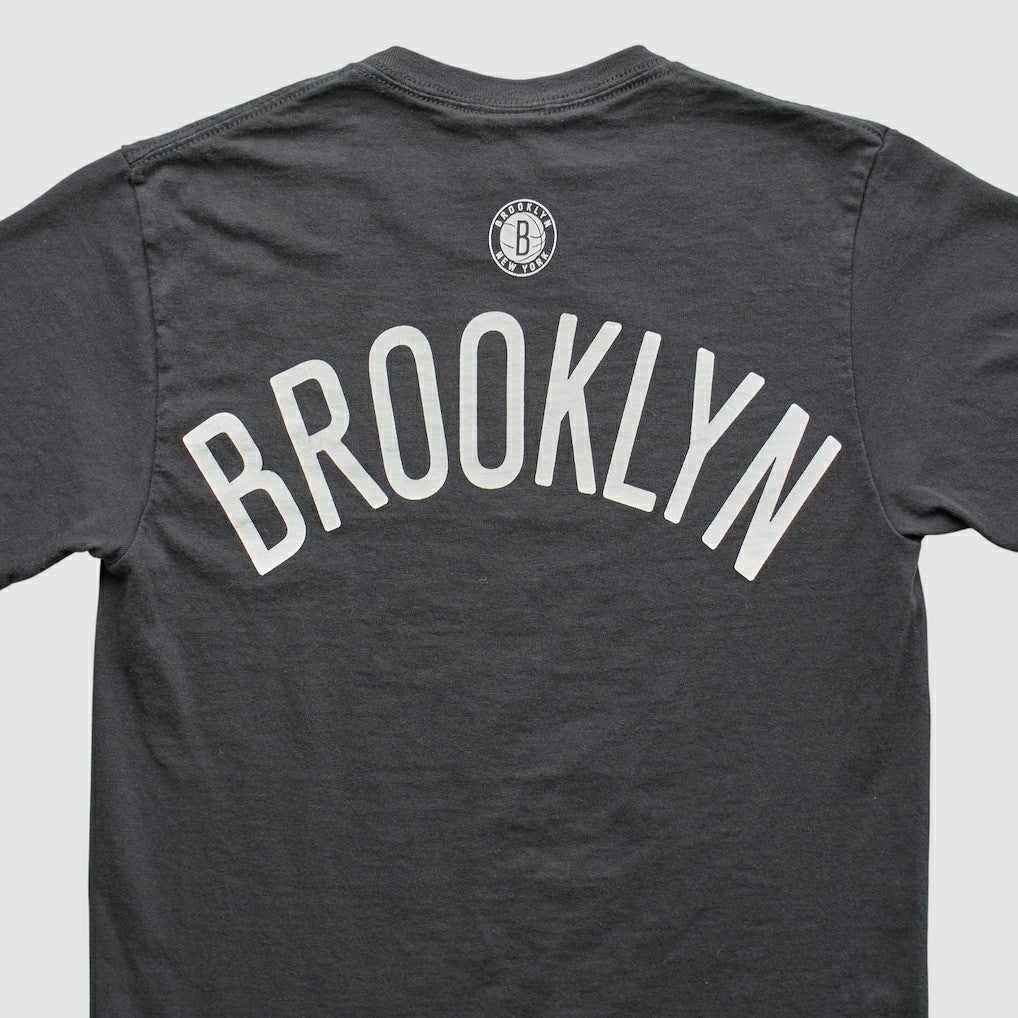 Brooklyn Nets UNK 2012 T-shirt Charcoal Vintage - NBA