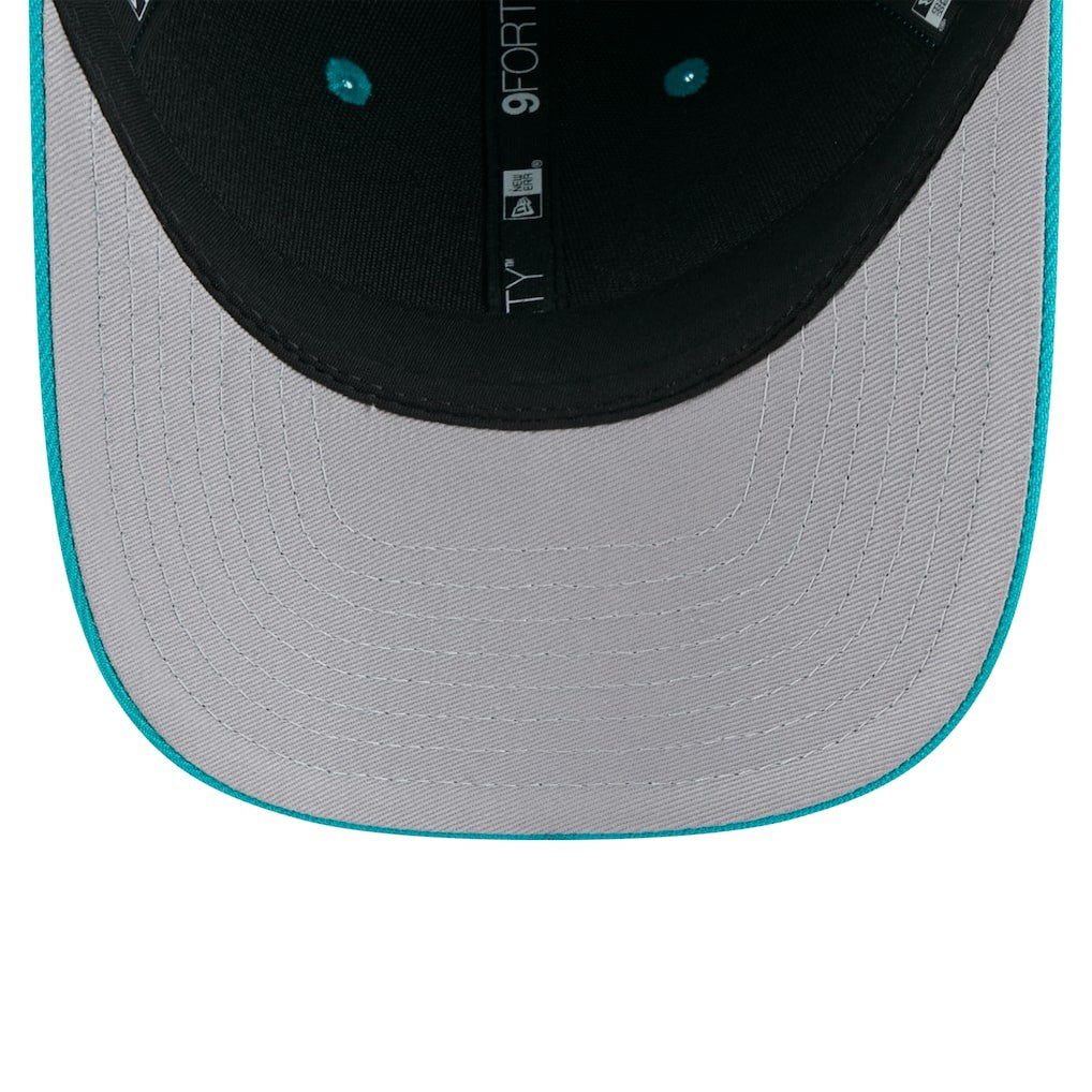 Miami Dolphins New Era Spain Side Patch 9FORTY M-Crown Adjustable Hat Aqua | NFL