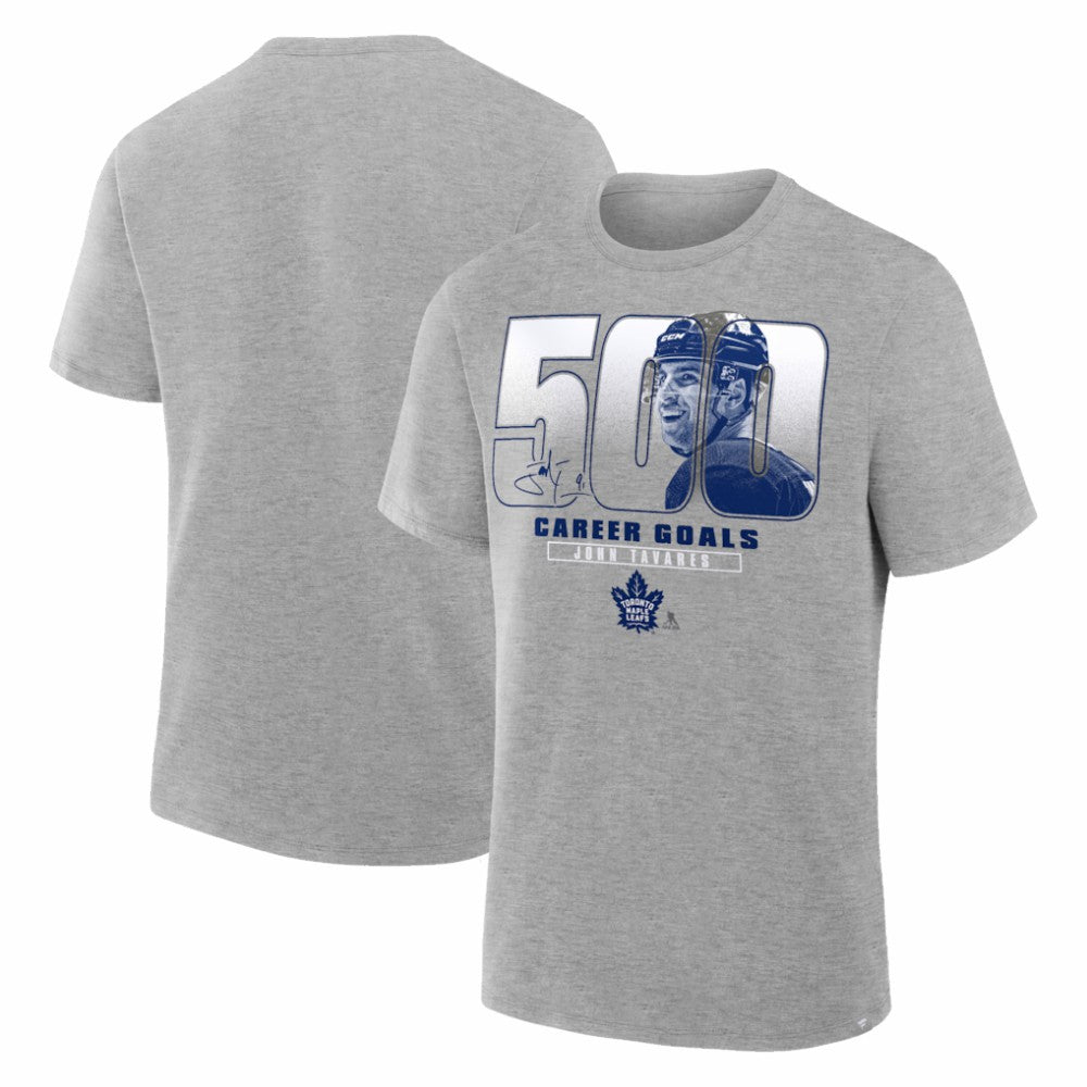 John Tavares Toronto Maple Leafs Legacy Milestone T-Shirt - Gray - NHL