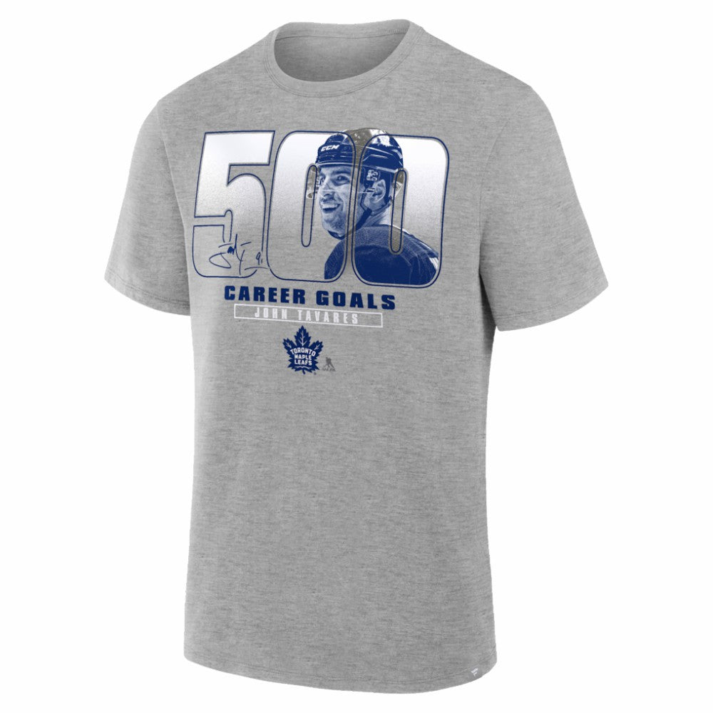 John Tavares Toronto Maple Leafs Legacy Milestone T-Shirt - Gray - NHL