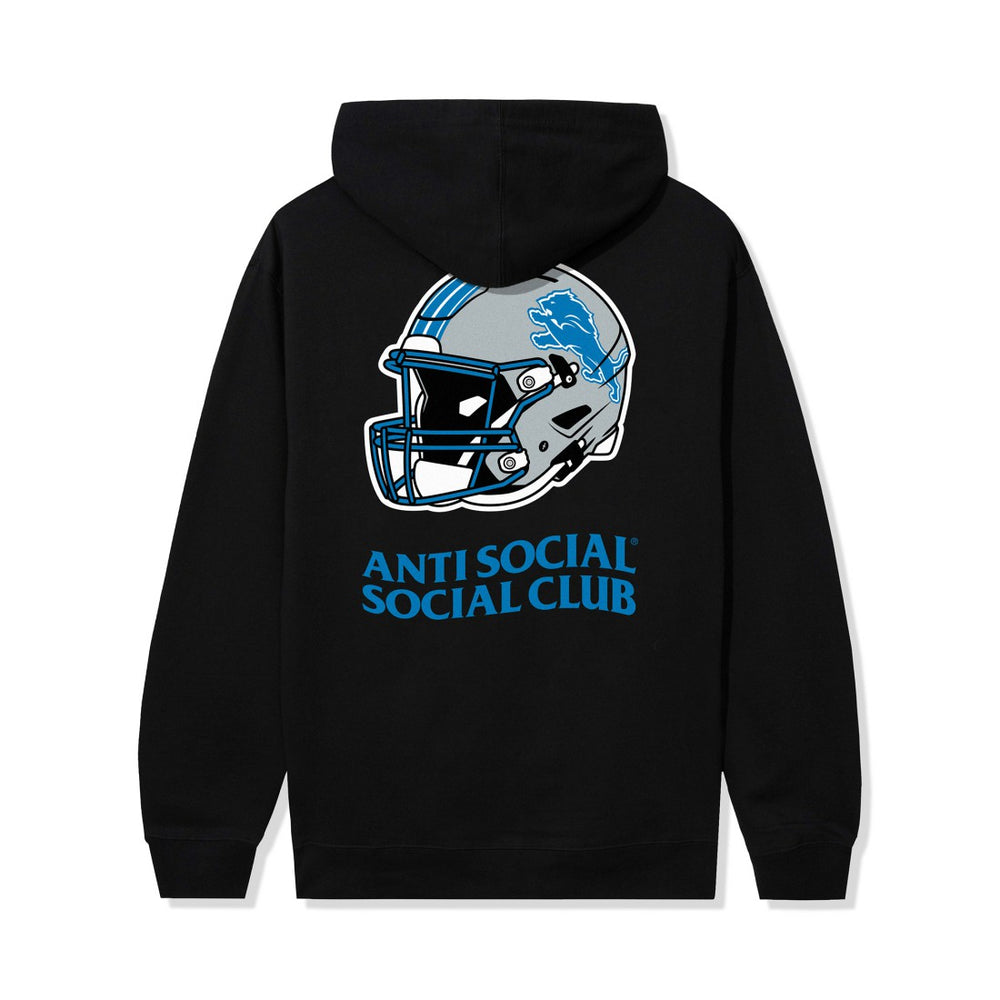 Detroit Lions AntiSocialSocialClub x NFL Unisex Impact Hoodie Black | NFL