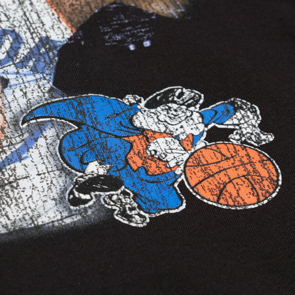 Nathaniel Clifton New York Knicks 75th Anniversary Pioneers Player T-Shirt Black - NBA