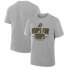 Phoenix Suns Hoops For Troops T-Shirt Gray - NBA