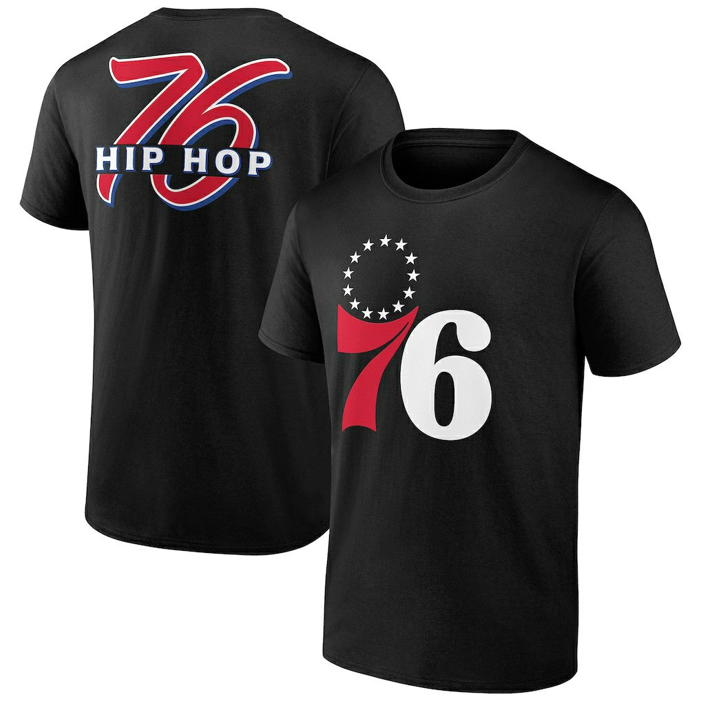 Philadelphia 76ers Hip Hop Mascot T-Shirt Black - NBA