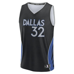 Cooper Flagg Dallas Mavericks 2025/26 City Edition Fast Break Jersey Black - NBA