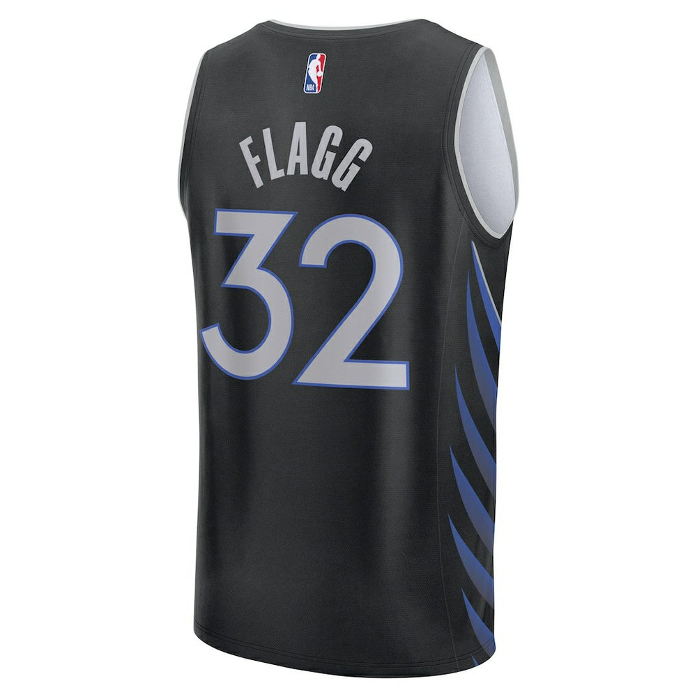 Cooper Flagg Dallas Mavericks 2025/26 City Edition Fast Break Jersey Black - NBA