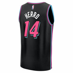 Tyler Herro Miami Heat 2025/26 City Edition Fast Break Jersey Black - NBA