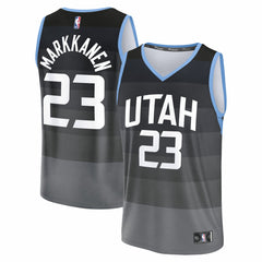 Lauri Markkanen Utah Jazz Youth 2025/26 City Edition Fastbreak Jersey Black - NBA