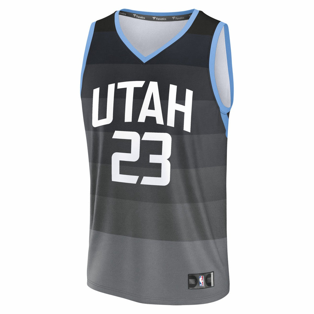 Lauri Markkanen Utah Jazz Youth 2025/26 City Edition Fastbreak Jersey Black - NBA