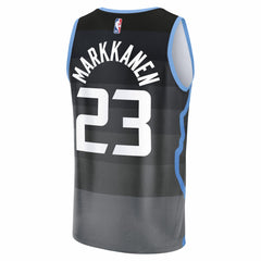 Lauri Markkanen Utah Jazz Youth 2025/26 City Edition Fastbreak Jersey Black - NBA